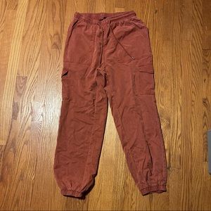 7 for all Mankind cargo drawstring joggers M
